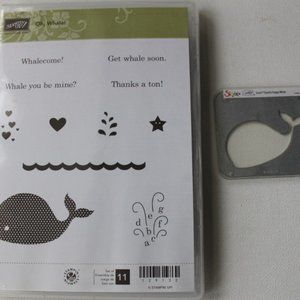Stampin Up Oh, Whale! clearlits bundle